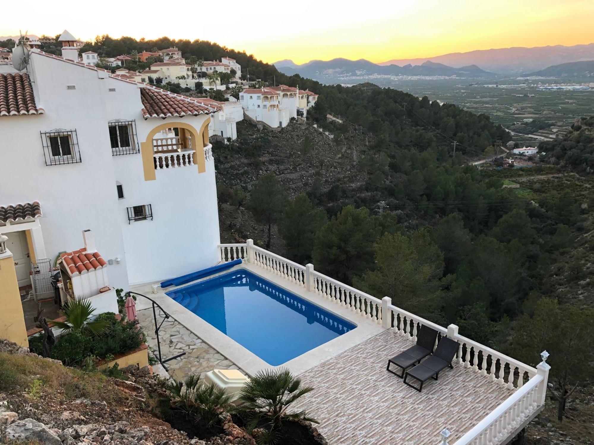 Villa Arturo Tossal Gross La Font D´En Carròs Exteriör bild